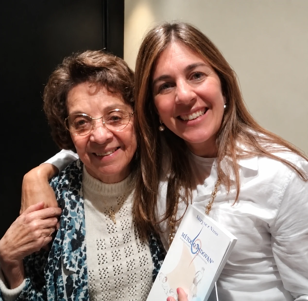 Elaine Tricarico ao lado de Beatriz Padovan, fundadora do Método Padovan